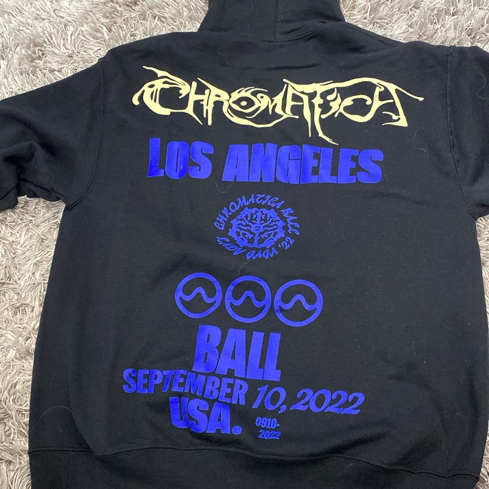 Lady Gaga Chromatica ball limited edition hoodie